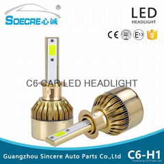 led car headlight 36W COB CHIP H1