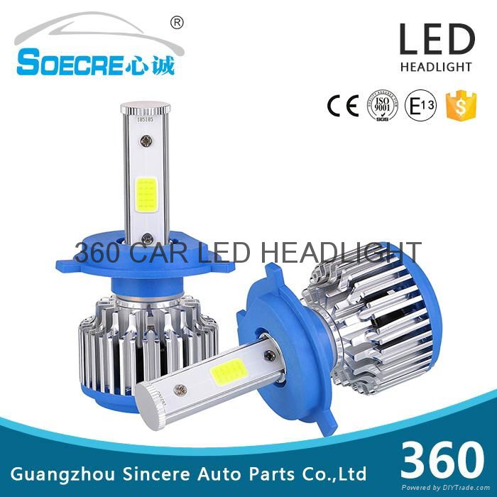 led car headlight kit 360H4 soecre (China Manufacturer) Car Parts