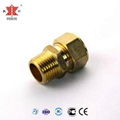 F1 brass compression fitting male