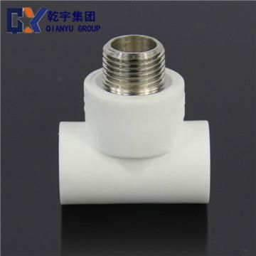 PPR plastic fitting Male Tee for water system 3