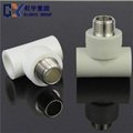 PPR plastic fitting Male Tee for water system