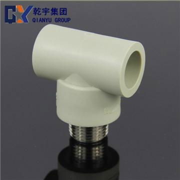 PPR plastic fitting Male Tee for water system 4