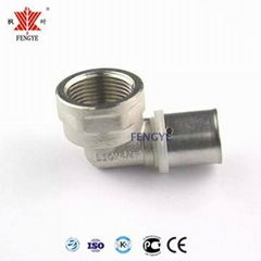 F5 copper press fitting female elbow with CE