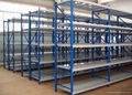 Corrosion resistant steel shelving steel rack, long span storage racks