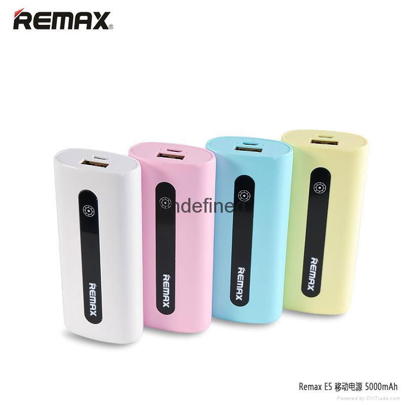 Remax E5 power bank 5000mah 3