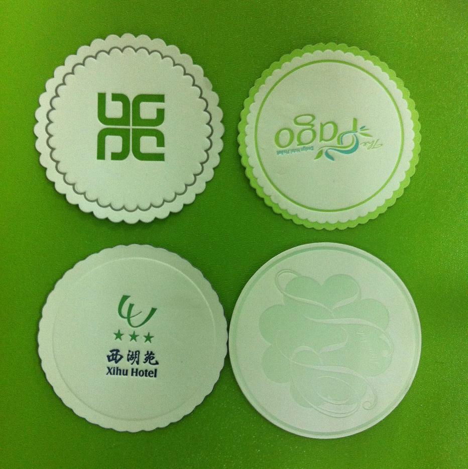 Newest hotel paper coaster with high quality for sale 3