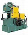 Electric plug vertical injection molding machine