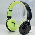 LED light wireless Bluetooth stereo headphones 4