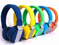 Mesh headband bluetooth stereo headset