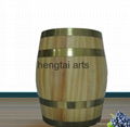 Popular used wooden wine barrel for