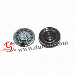 20mm China Mylar speaker DXI20N-B 8ohm 0.25W 0.5W 