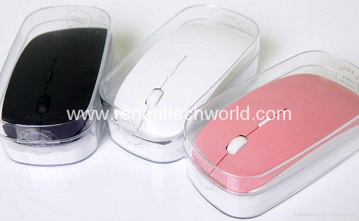Good Price Fashionable 4Keys Wireless Mouse with Nano Receiver 3