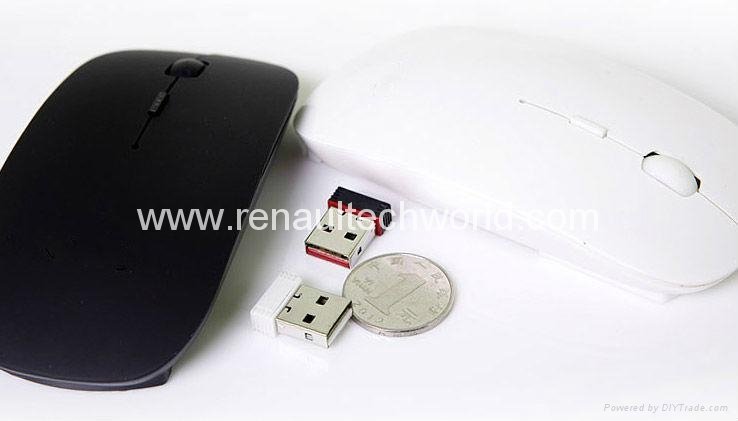 Good Price Fashionable 4Keys Wireless Mouse with Nano Receiver 5