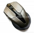 Good Price Fashionable 4Keys Wireless Mouse with Nano Receiver 3