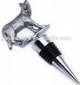 3D Silver Metal Animal  Wine Bottle Stoppers Promotions 2015 New 2