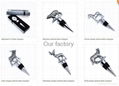 Wholesales supply diy Blank Silver Chrome Blank Wine Stoppers Personalized  3