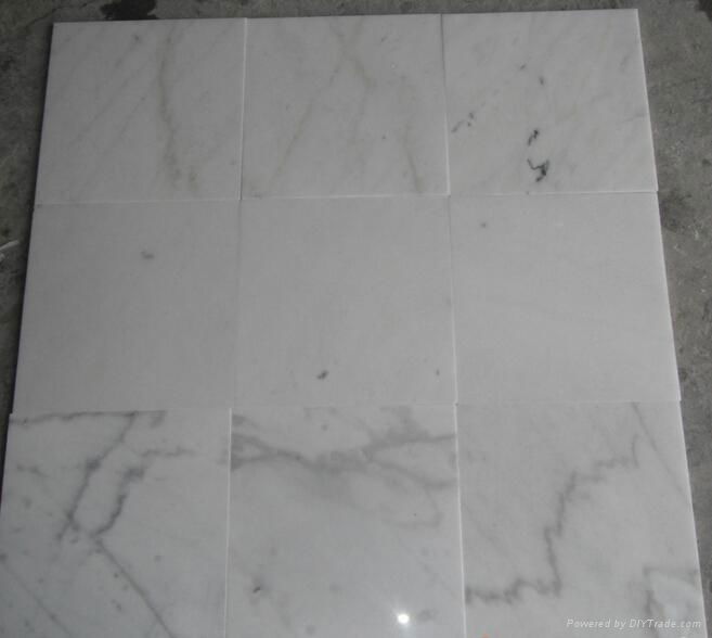 Guangxi White Marble slab and tile ,China carrara marble