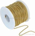 Gold Silver Plated Metal Ball Chain 1