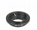 FD-NX lens adapter for Canon E0S FD lens