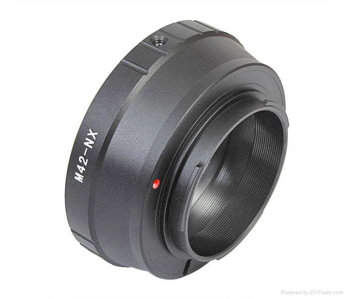 M42-NX lens adapter for M42 Screw Lens to Samsung NX Mount Adapter NX10 NX11 NX5 3