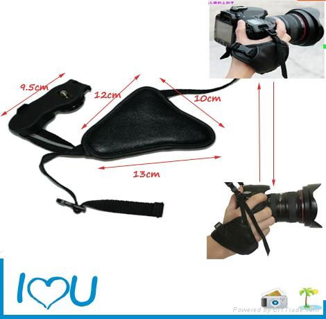 Fashion Leather DSLR Camera Grip Wrist Hand Strap for Canon Nikon Somy Pentax  3