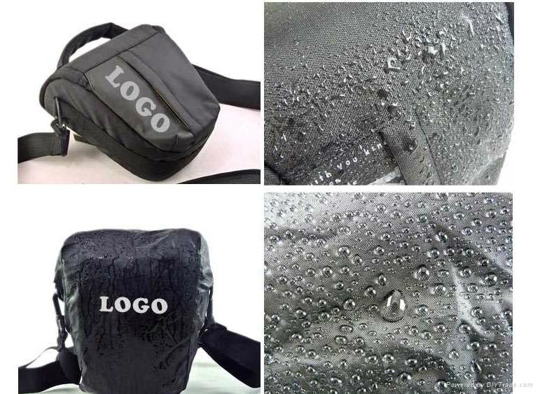 Nylon Exterior soft internal fabric Waterproof Shoulder triangle Camera bag 4