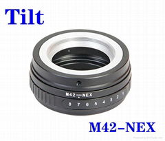 Tilt M42 Screw Mount Lens To SoMy NEX E