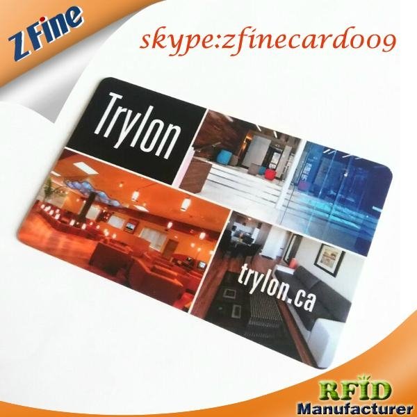 Hot Sale EM4200 Passive RFID Plastic Card For Hotel Locking 4