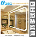 2015 hot selling new design bathroom decoration led mirror 4