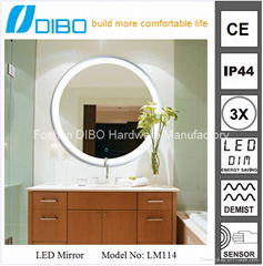 led bathroom mirrors with aluminum frame