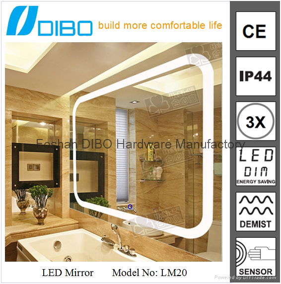 Foshan factory demister bathroom mirror china 4