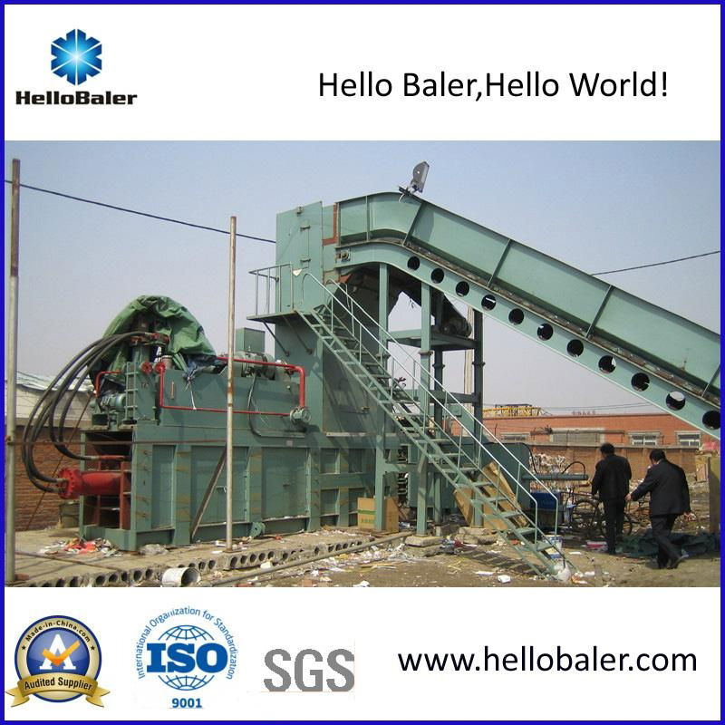 Horizontal Hydraulic Waste Paper Baler with CE Certificate (HFA20-25) 2
