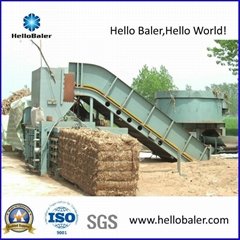 Hydraulic Automatic Straw Balers with High Capacity and Conveyor