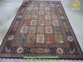 土耳其风格地毯，手工真丝地毯2mx3m