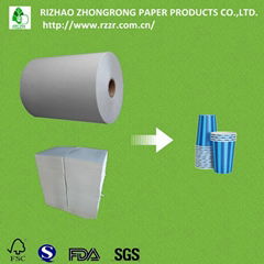 PE coated paper cup raw material in roll/sheet