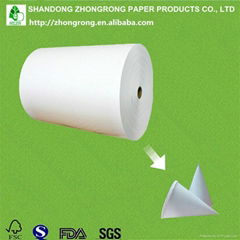 PE coated paper for paper cone cup