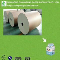 PE coated paper board for fresh milk packaing