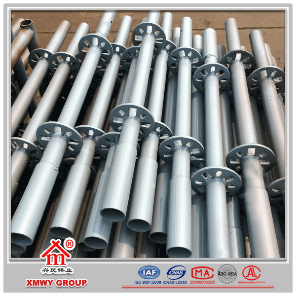 XMWY Scaffolding uses ringlock Scaffolding System and Tube & Fitting