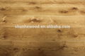 14mm China wholesale smoked white oak engineered hardwood flooring  3