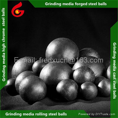 3 inch Forged steel ball mill grinding media balls for mining 5