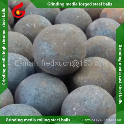 3 inch Forged steel ball mill grinding media balls for mining 4