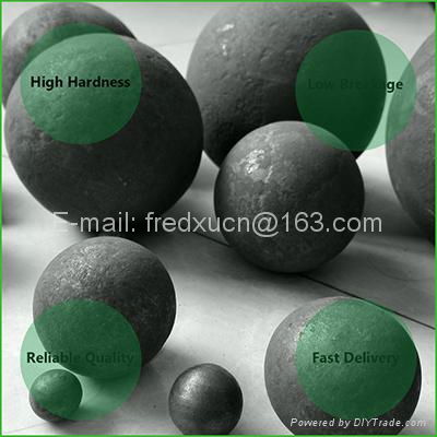 40mm Grinding media forged steel balls for cement mill