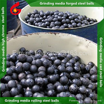 High chrome grinding media ball