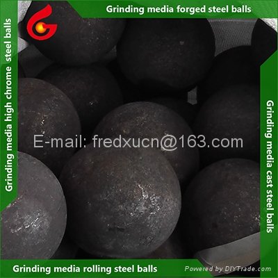 Ball mill grinding media forged grinding steel balls for mining mill and ore 2