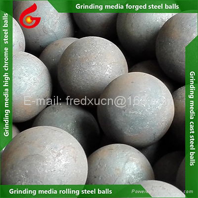 Ball mill grinding media forged grinding steel balls for mining mill and ore 4