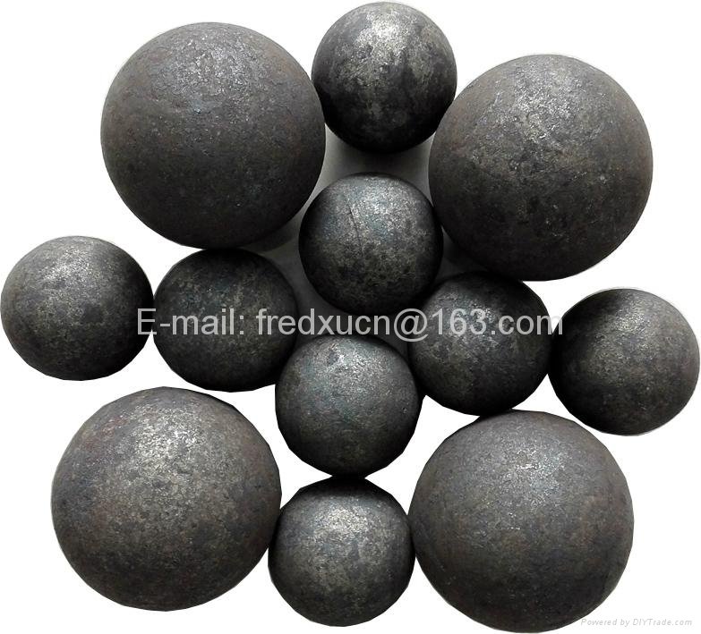 Forged steel grinding balls for copper mine and cement mill grinding 3