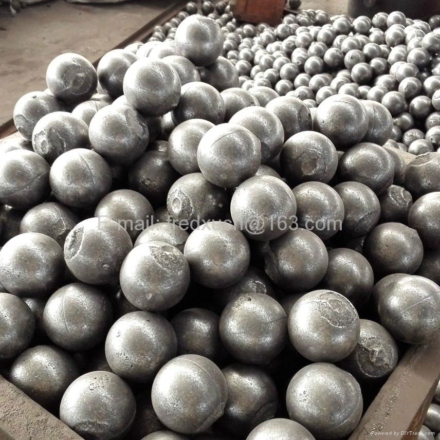 Low chrome cast steel grinding balls for metal mine and coal mill  4