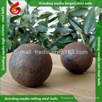 Forged steel grinding balls for gold mining and cement coal ball mill 5