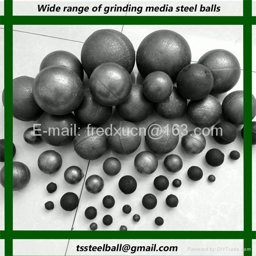 50mm High Chrome Cast Grinding Media Steel Ball for Mining and Ball Mill  2