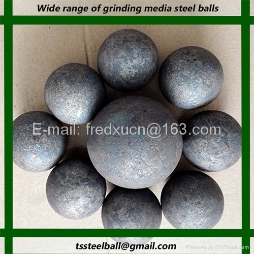 Grinding media forged grinding steel ball for ball mill and mining
